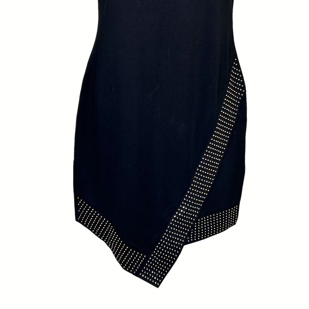 bebe Black Studded Bodycon Mini Dress - Picture 3 of 10